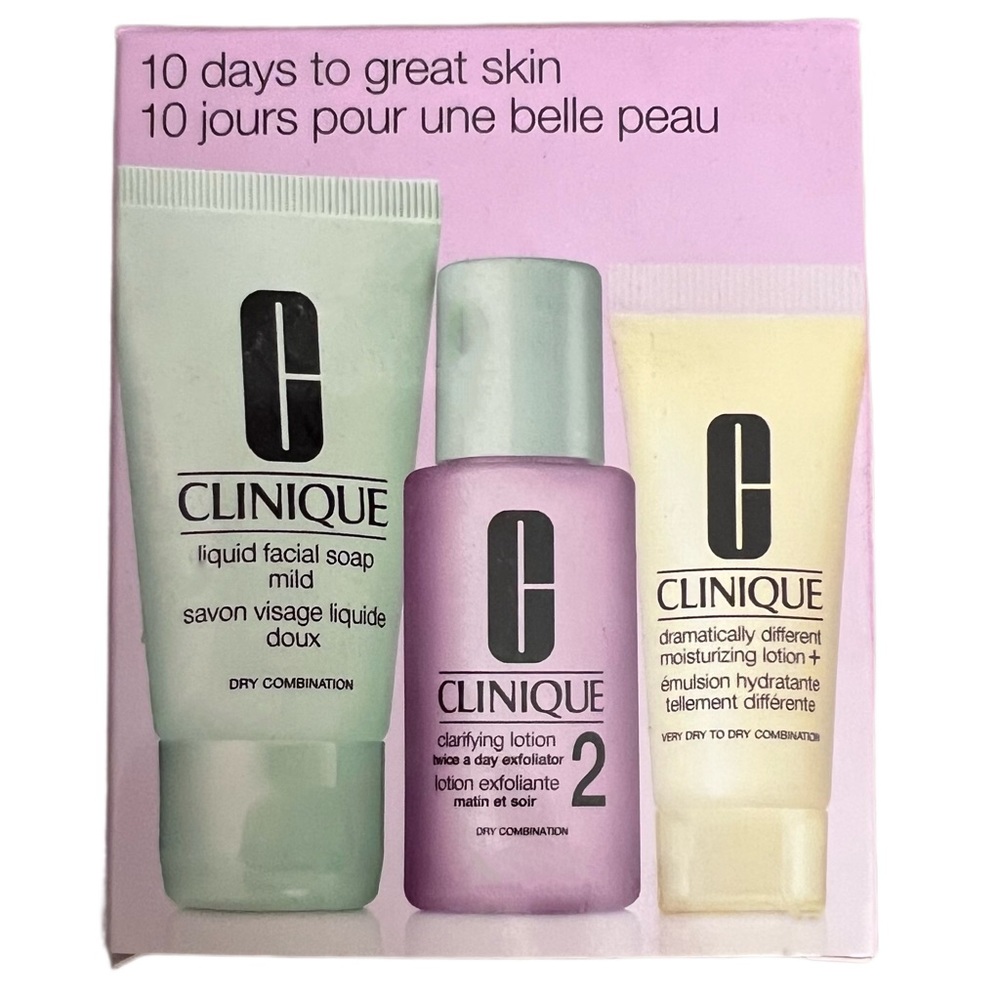 Clinique Ten Days to Great Skin 3- piece set